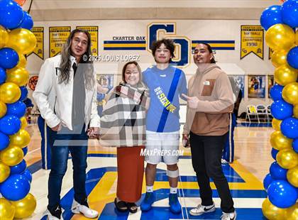 Thumbnail 3 in Rowland @ Charter Oak (Senior Night) photogallery.