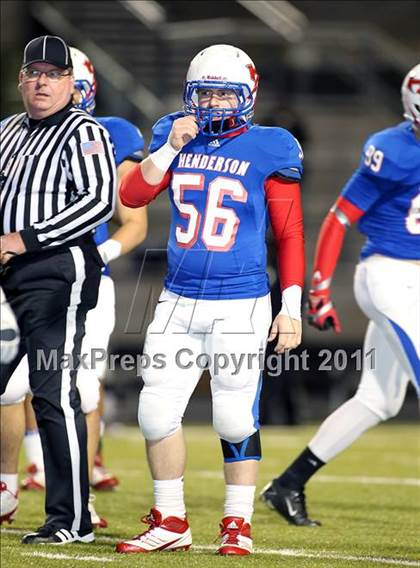 Thumbnail 3 in Paris vs. Henderson (3A Division 1 Region 2 Bi-District) photogallery.