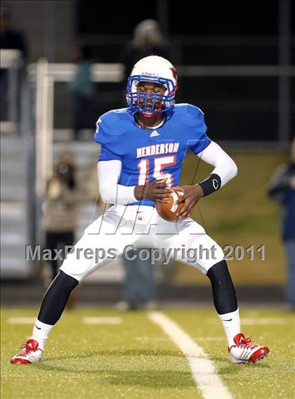 Thumbnail 2 in Paris vs. Henderson (3A Division 1 Region 2 Bi-District) photogallery.