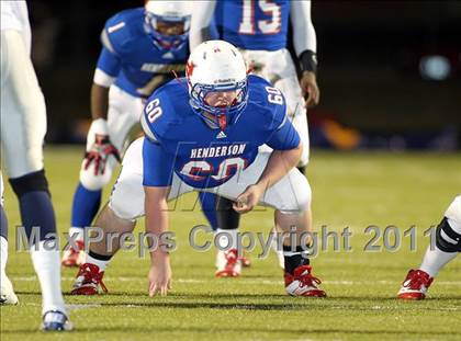 Thumbnail 2 in Paris vs. Henderson (3A Division 1 Region 2 Bi-District) photogallery.