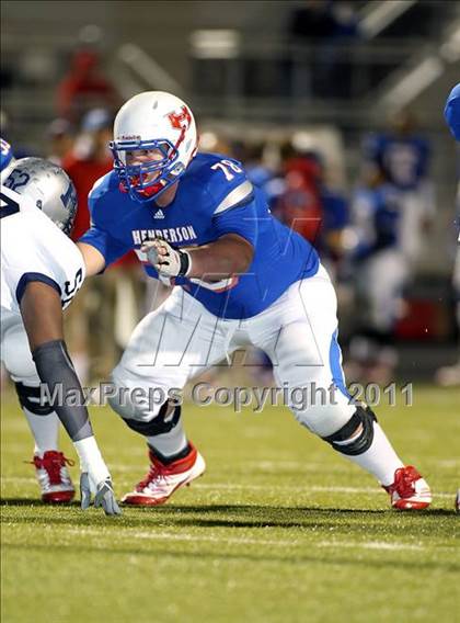 Thumbnail 2 in Paris vs. Henderson (3A Division 1 Region 2 Bi-District) photogallery.