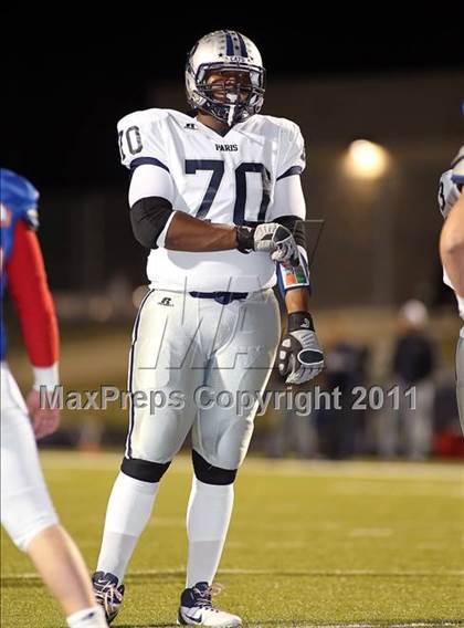 Thumbnail 2 in Paris vs. Henderson (3A Division 1 Region 2 Bi-District) photogallery.