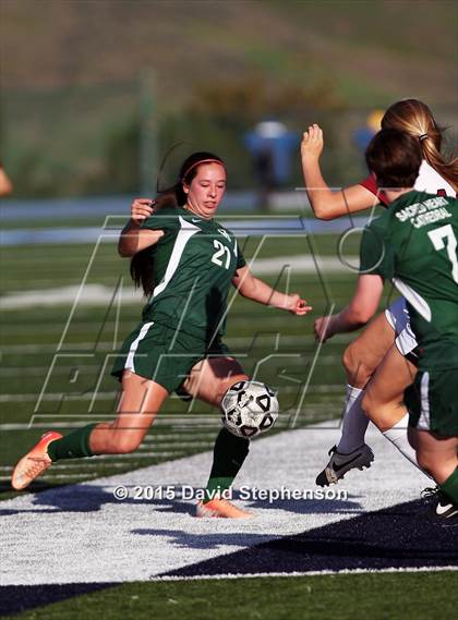 Thumbnail 2 in Sacred Heart Cathedral vs. Sacred Heart Prep (CIF CCS D3 Final) photogallery.