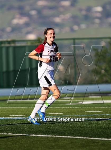 Thumbnail 3 in Sacred Heart Cathedral vs. Sacred Heart Prep (CIF CCS D3 Final) photogallery.
