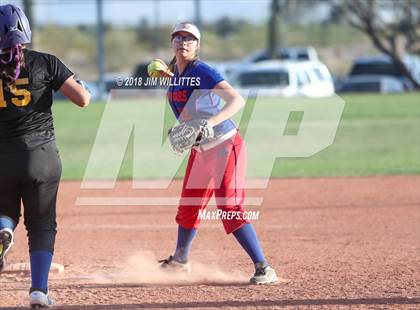 Thumbnail 1 in Pima vs Coolidge (Chandler Prep Softball Classic Gold Final) photogallery.