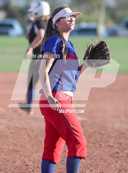 Thumbnail 1 in Pima vs Coolidge (Chandler Prep Softball Classic Gold Final) photogallery.
