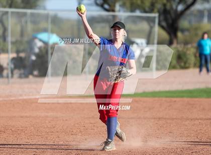 Thumbnail 1 in Pima vs Coolidge (Chandler Prep Softball Classic Gold Final) photogallery.