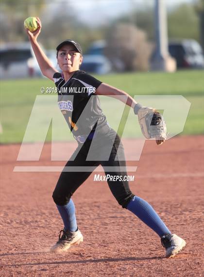 Thumbnail 3 in Pima vs Coolidge (Chandler Prep Softball Classic Gold Final) photogallery.