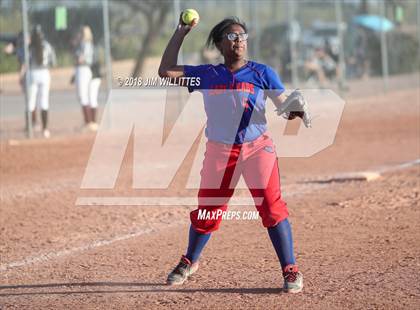 Thumbnail 2 in Pima vs Coolidge (Chandler Prep Softball Classic Gold Final) photogallery.