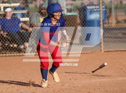 Thumbnail 1 in Pima vs Coolidge (Chandler Prep Softball Classic Gold Final) photogallery.