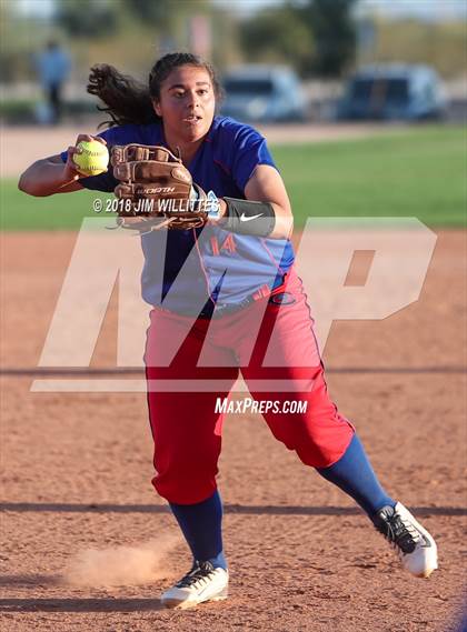 Thumbnail 3 in Pima vs Coolidge (Chandler Prep Softball Classic Gold Final) photogallery.