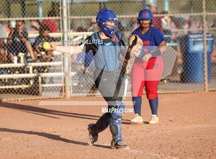 Thumbnail 3 in Pima vs Coolidge (Chandler Prep Softball Classic Gold Final) photogallery.