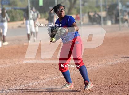 Thumbnail 1 in Pima vs Coolidge (Chandler Prep Softball Classic Gold Final) photogallery.