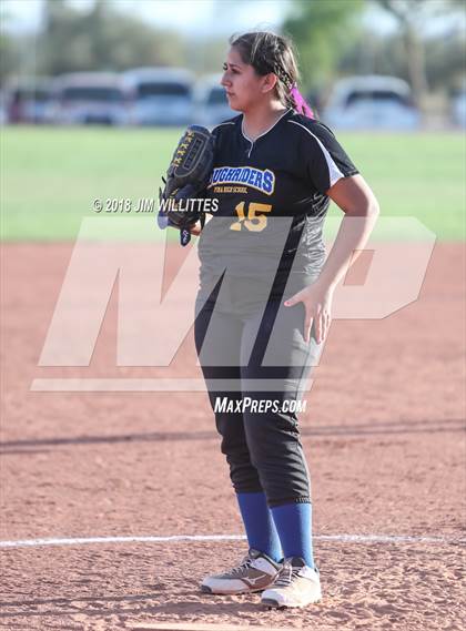 Thumbnail 2 in Pima vs Coolidge (Chandler Prep Softball Classic Gold Final) photogallery.