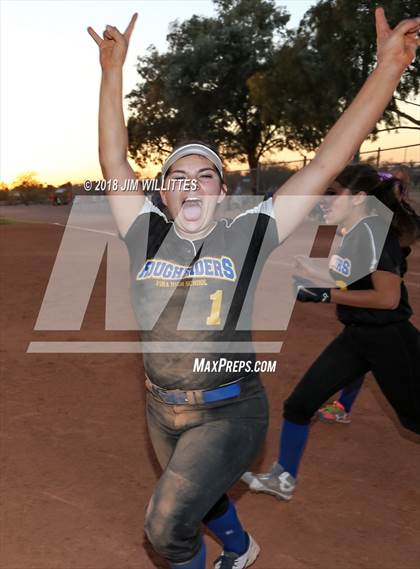 Thumbnail 2 in Pima vs Coolidge (Chandler Prep Softball Classic Gold Final) photogallery.