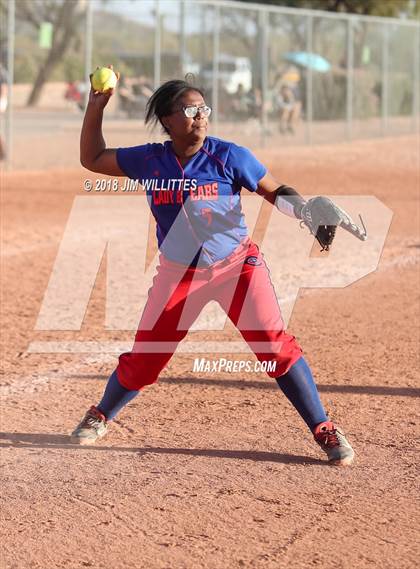Thumbnail 2 in Pima vs Coolidge (Chandler Prep Softball Classic Gold Final) photogallery.