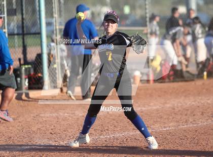 Thumbnail 1 in Pima vs Coolidge (Chandler Prep Softball Classic Gold Final) photogallery.
