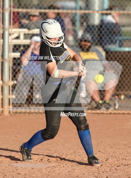 Thumbnail 2 in Pima vs Coolidge (Chandler Prep Softball Classic Gold Final) photogallery.