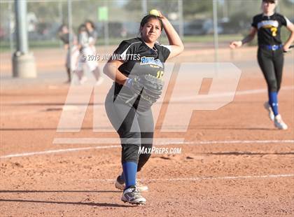 Thumbnail 1 in Pima vs Coolidge (Chandler Prep Softball Classic Gold Final) photogallery.