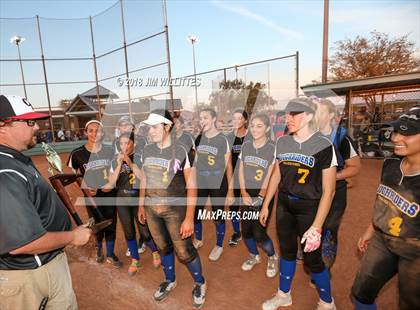Thumbnail 2 in Pima vs Coolidge (Chandler Prep Softball Classic Gold Final) photogallery.