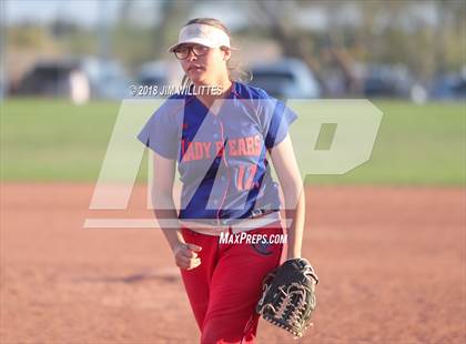 Thumbnail 1 in Pima vs Coolidge (Chandler Prep Softball Classic Gold Final) photogallery.