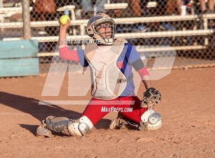 Thumbnail 1 in Pima vs Coolidge (Chandler Prep Softball Classic Gold Final) photogallery.