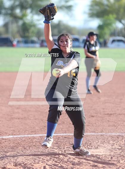 Thumbnail 1 in Pima vs Coolidge (Chandler Prep Softball Classic Gold Final) photogallery.