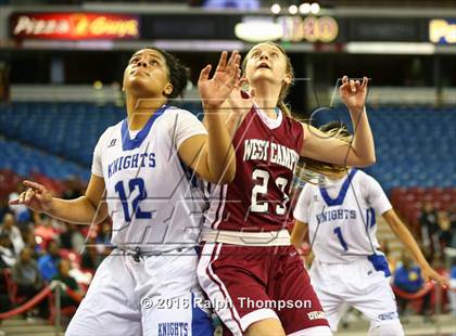 Thumbnail 3 in West Campus vs. Brookside Christian (CIF SJS D-4 Final) photogallery.