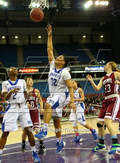 Thumbnail 1 in West Campus vs. Brookside Christian (CIF SJS D-4 Final) photogallery.