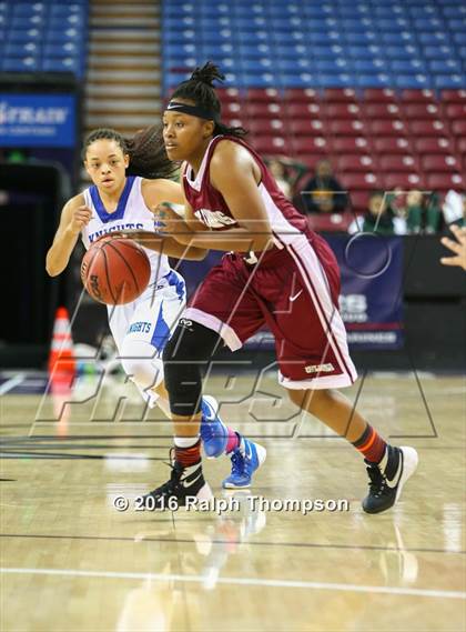 Thumbnail 2 in West Campus vs. Brookside Christian (CIF SJS D-4 Final) photogallery.