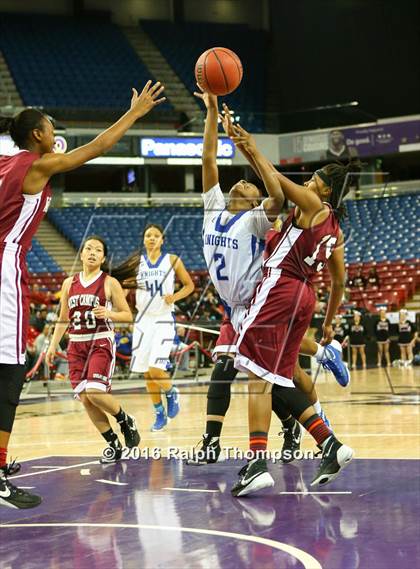 Thumbnail 3 in West Campus vs. Brookside Christian (CIF SJS D-4 Final) photogallery.
