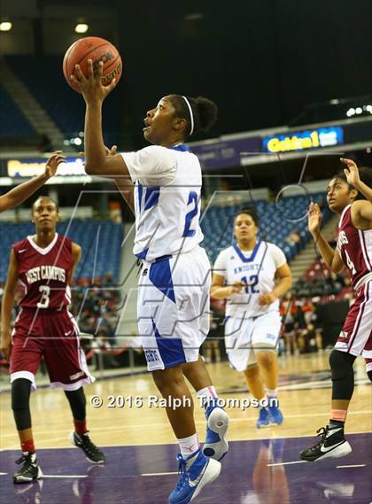 Thumbnail 3 in West Campus vs. Brookside Christian (CIF SJS D-4 Final) photogallery.