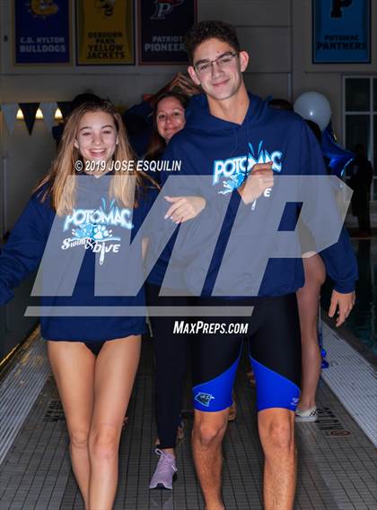 Thumbnail 1 in PWCS Aquatic Center Swim Meet photogallery.
