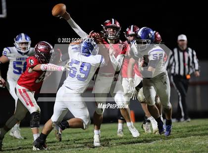 Thumbnail 3 in Cambridge vs. Logan Elm (OHSAA D4 1st Round) photogallery.