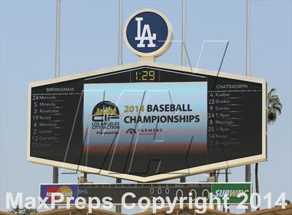 Thumbnail 1 in Birmingham vs. Chatsworth Charter (CIF L.A. City D1 Final) photogallery.