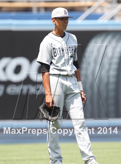 Thumbnail 1 in Birmingham vs. Chatsworth Charter (CIF L.A. City D1 Final) photogallery.