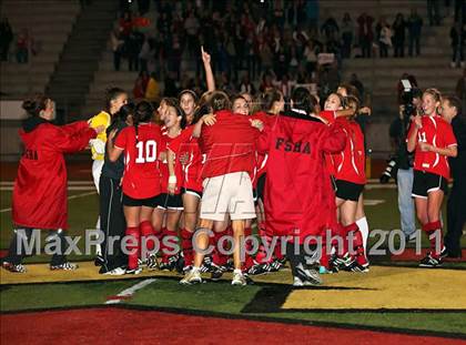 Thumbnail 3 in Flintridge Sacred Heart vs. San Clemente (CIF SS D1 Final) photogallery.