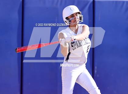 Thumbnail 2 in South @ Orcutt Academy-CIF CS Softball Championships-Division 6 photogallery.