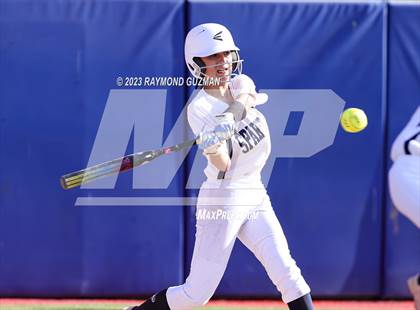 Thumbnail 3 in South @ Orcutt Academy-CIF CS Softball Championships-Division 6 photogallery.