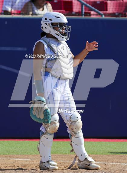 Thumbnail 1 in South @ Orcutt Academy-CIF CS Softball Championships-Division 6 photogallery.