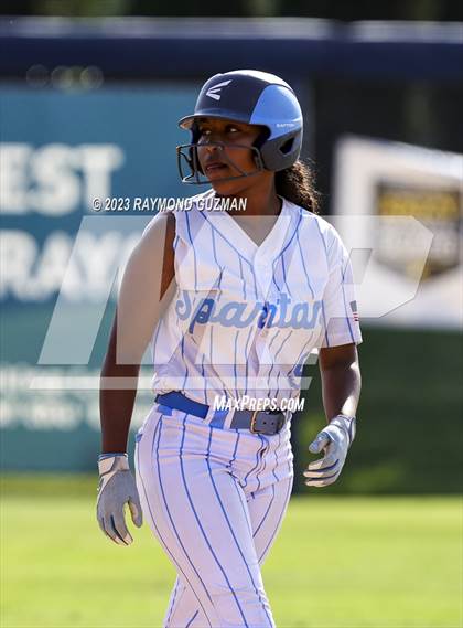 Thumbnail 3 in South @ Orcutt Academy-CIF CS Softball Championships-Division 6 photogallery.