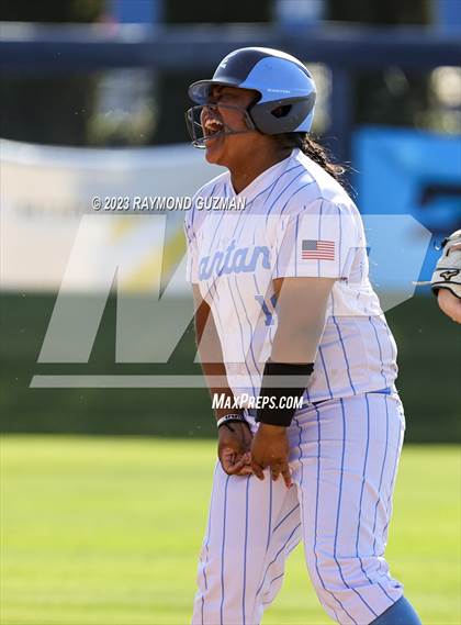Thumbnail 3 in South @ Orcutt Academy-CIF CS Softball Championships-Division 6 photogallery.