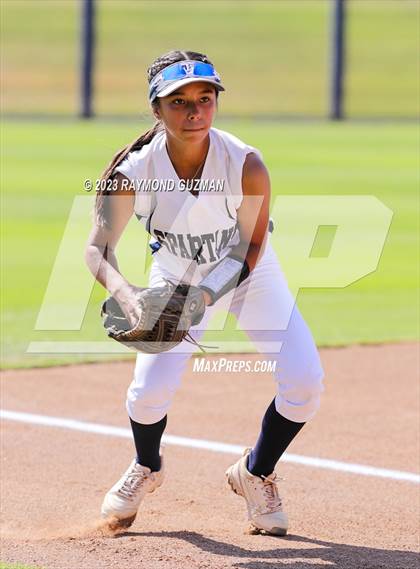 Thumbnail 1 in South @ Orcutt Academy-CIF CS Softball Championships-Division 6 photogallery.