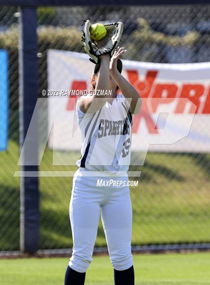 Thumbnail 3 in South @ Orcutt Academy-CIF CS Softball Championships-Division 6 photogallery.
