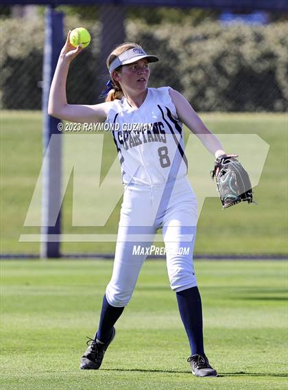 Thumbnail 3 in South @ Orcutt Academy-CIF CS Softball Championships-Division 6 photogallery.
