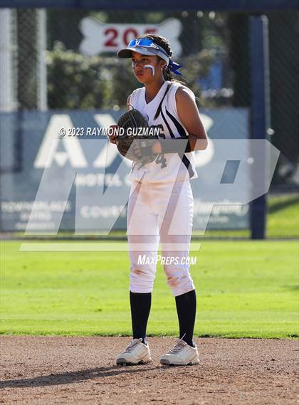 Thumbnail 2 in South @ Orcutt Academy-CIF CS Softball Championships-Division 6 photogallery.