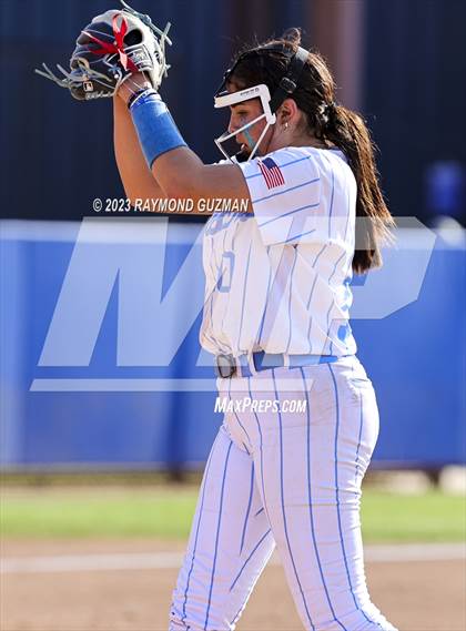 Thumbnail 2 in South @ Orcutt Academy-CIF CS Softball Championships-Division 6 photogallery.