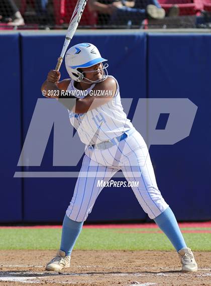 Thumbnail 3 in South @ Orcutt Academy-CIF CS Softball Championships-Division 6 photogallery.