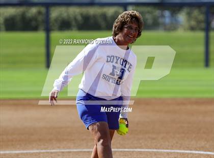 Thumbnail 1 in South @ Orcutt Academy-CIF CS Softball Championships-Division 6 photogallery.