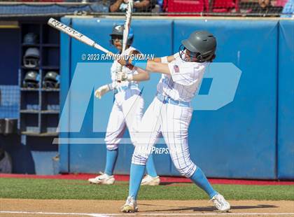 Thumbnail 3 in South @ Orcutt Academy-CIF CS Softball Championships-Division 6 photogallery.